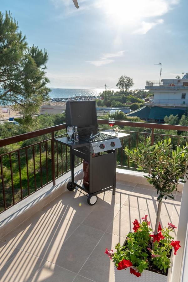Dimi Seafront Apartment By Rentals Pro Services - Nea Moudania Esterno foto